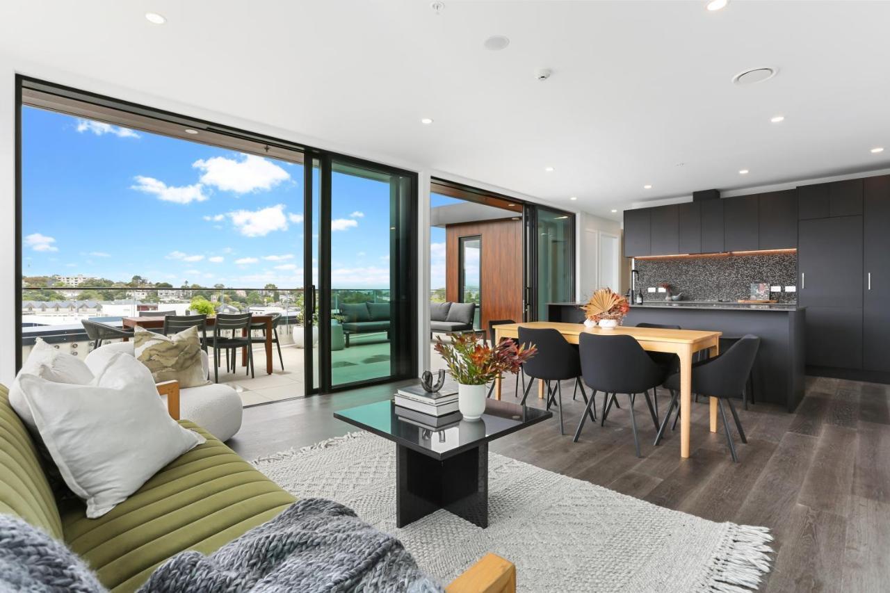 Enfield Sky - Brand New Luxury Penthouse Apartment Auckland Bagian luar foto
